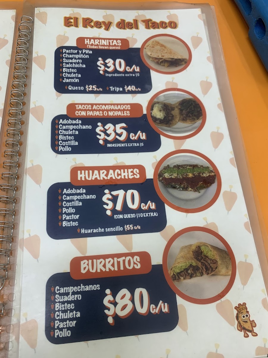 Taqueria El Rey del Taco Menu - Image 3